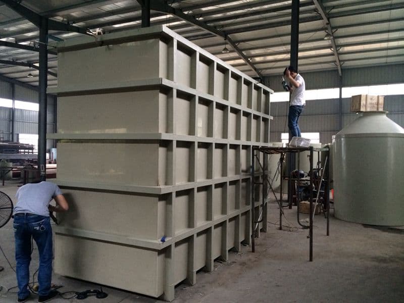Chemical tank bodies and storage equipment