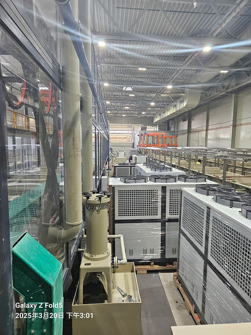 Customized chromium plating equipment for foreign customers