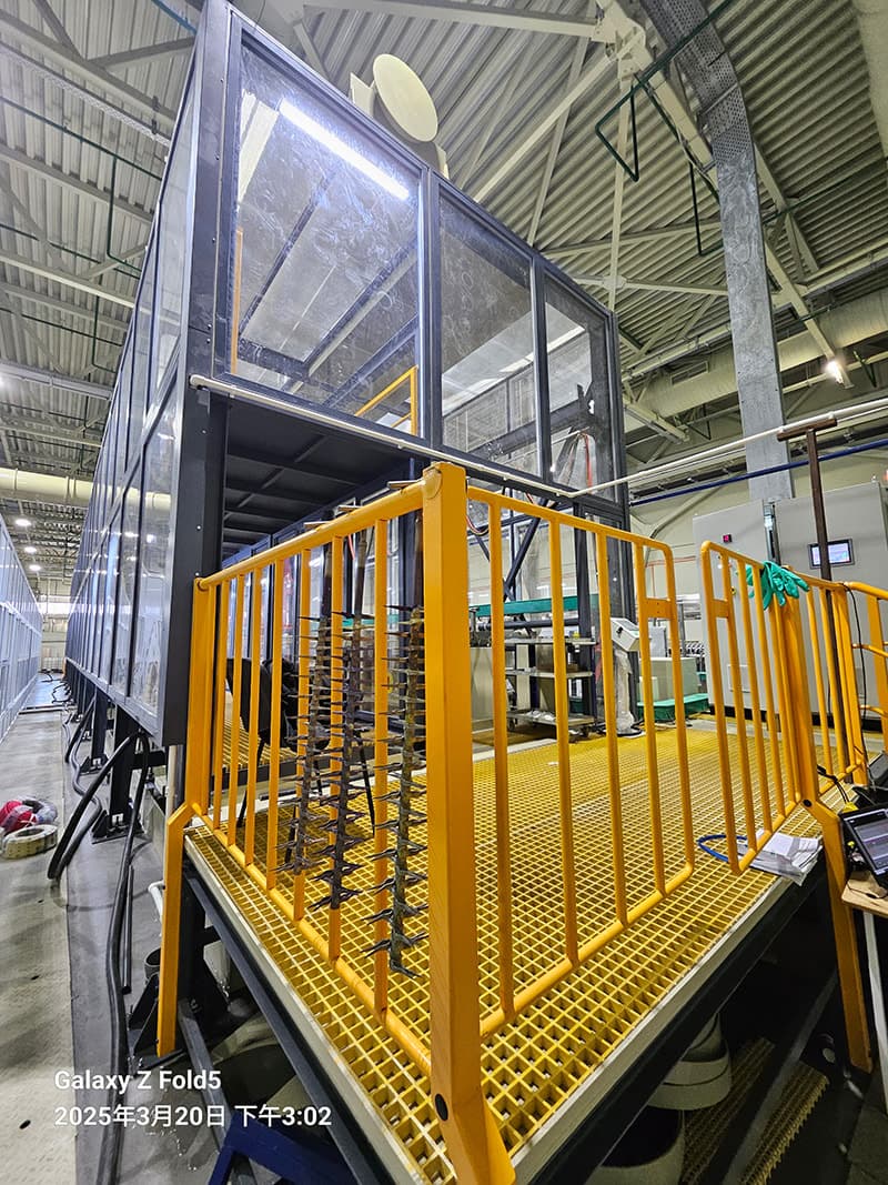 Customized chromium plating equipment for foreign customers