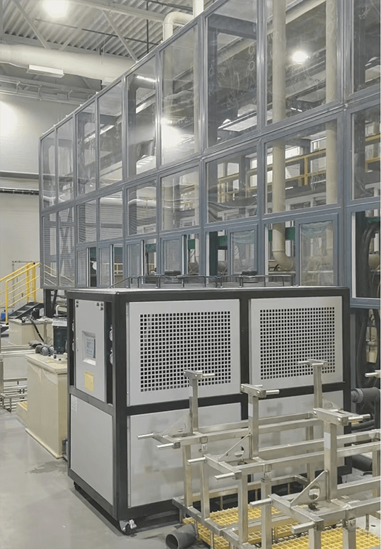 Foreign customers customize oxidation equipment